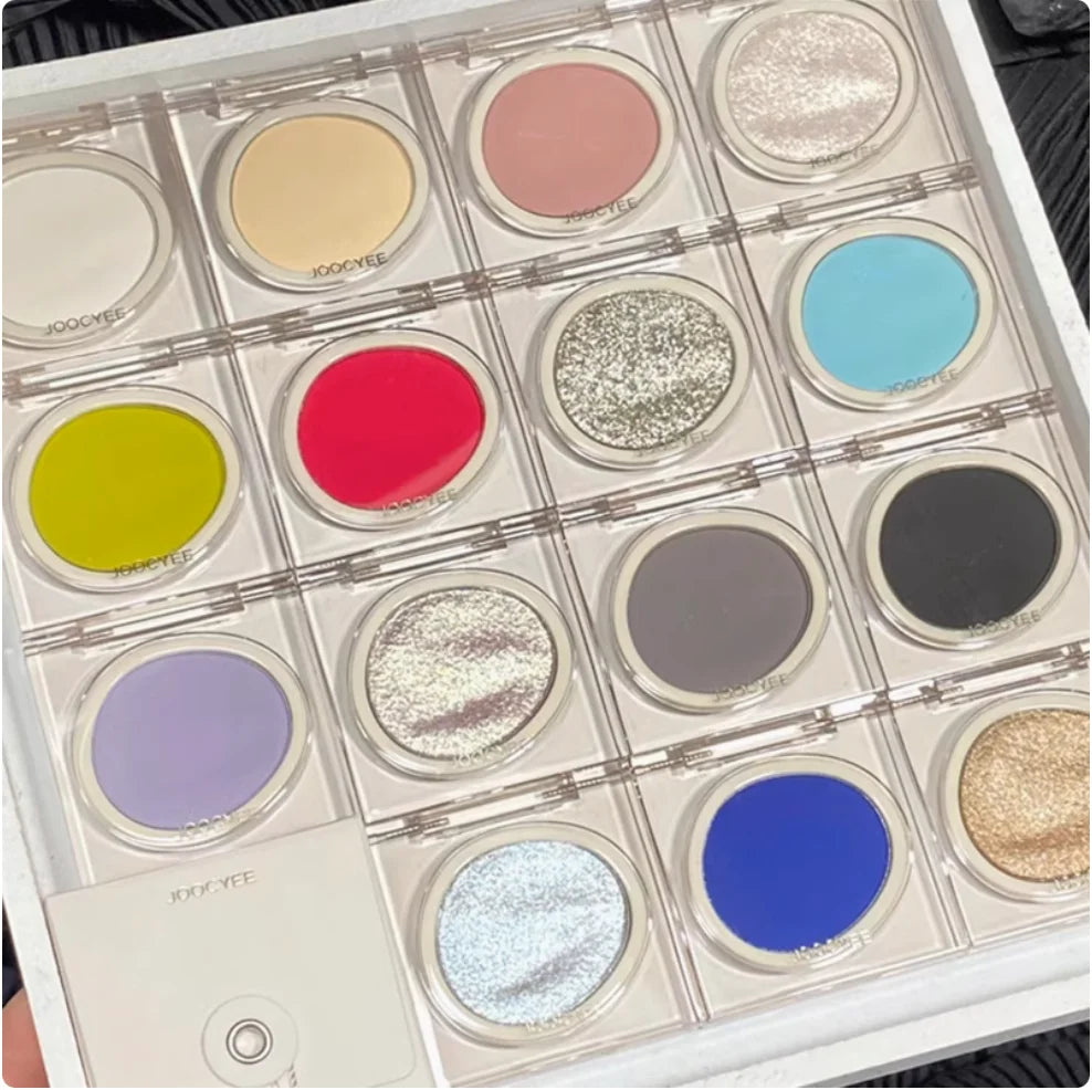 JOOCYEE Eyeshadow Single eye shadow Long-lasting blusher Natural Easy to blend matte smoked daily portable Makeup Cosmetics