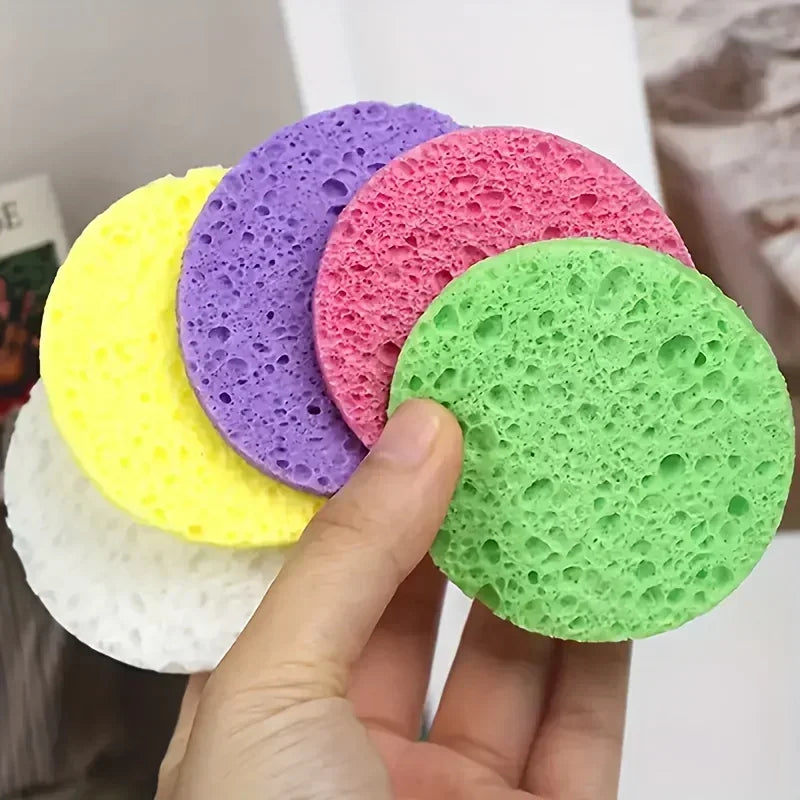50/20/10PCS Compressed Facial Sponge Cosmetic Hydrotherapy Sponge Suitable for Daily Cleansing, Makeup Removal, and Exfoliation
