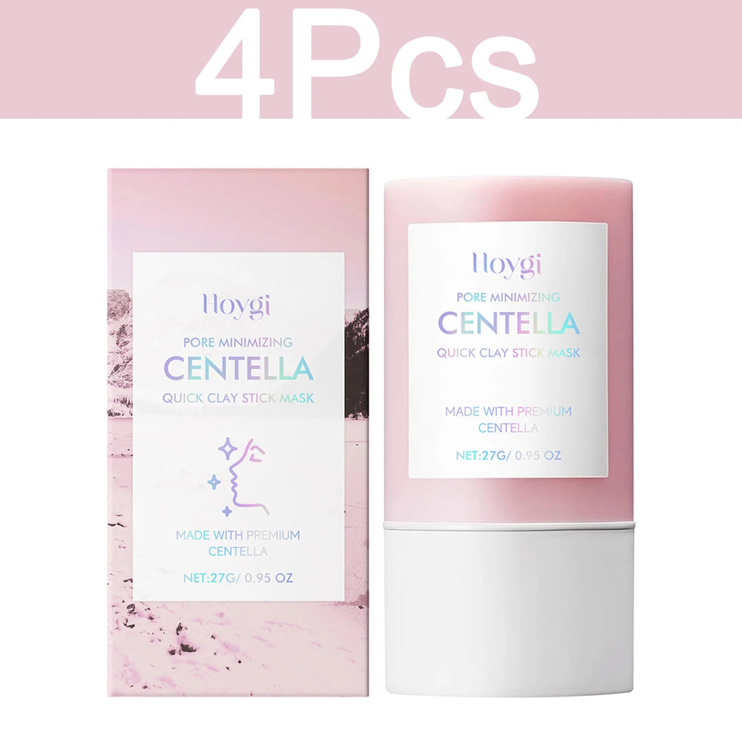 HOYGI Centella Clay Mask Stick Facial Cleansing Shrink Pores Soften Moisturizing Hydrating Soothing Face Mud Mask Skin Care 27g
