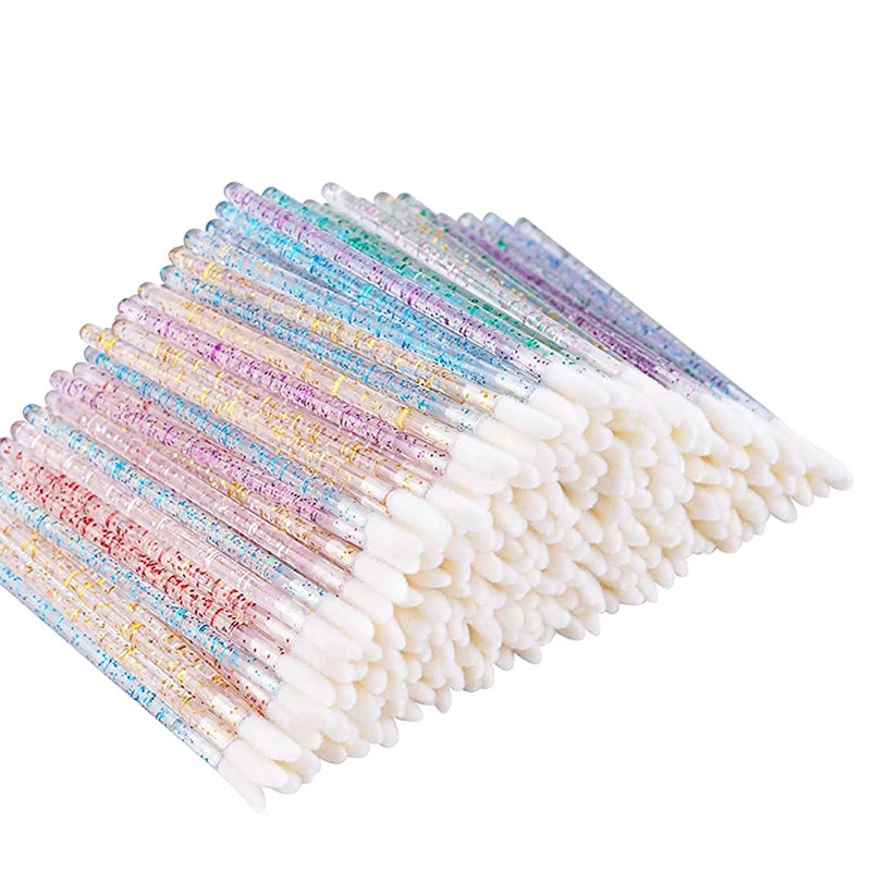 wholesale 50/100pcs Disposable Eyelash Brush Mascara Applicator Wand Eyes Lip Cosmetics Brushes Extension Cosmetic Make up Tools
