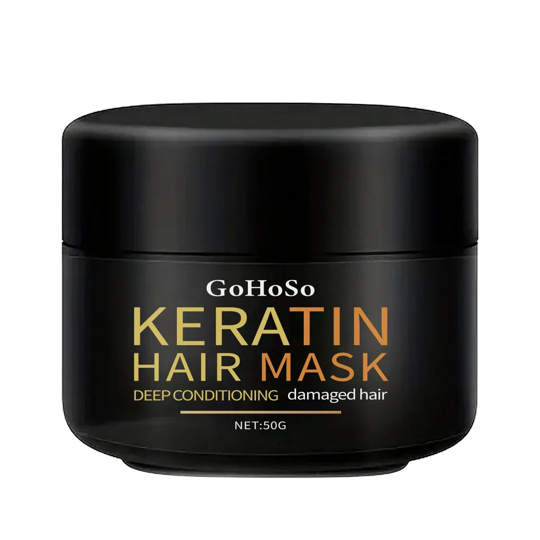 ENVISHA Keratin Hair Mask Professional Deep Nourishing Care Repair Damaged Hair Restore Shine Suitable For All Hair Types