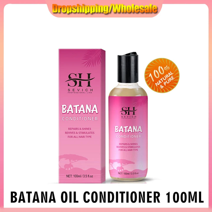 Batana Hair Growth Oil Anti Hair Loss Set Traction Alopecia Treatment Shampoo Nourishing Anti Hair Break Conditioner Hair Care