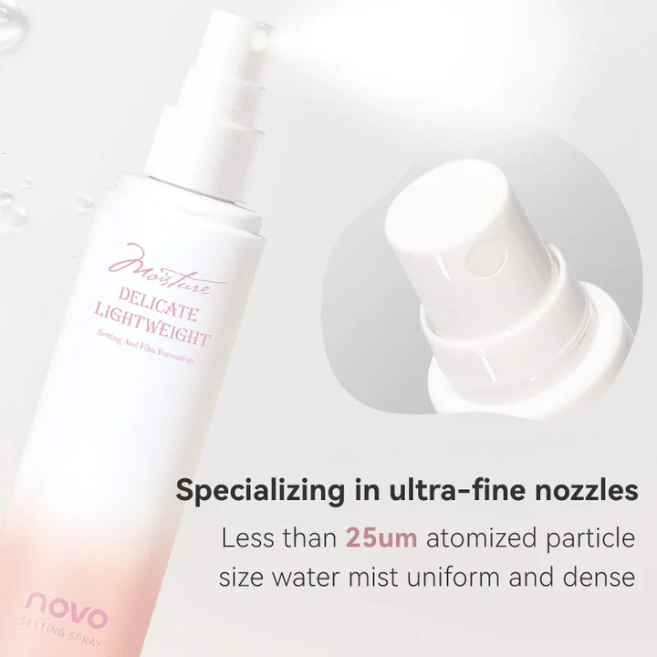 Long-Lasting Makeup Setting Spray-Hyaluronic Acid Niacinamide, Moisturizing, Oil Control, Waterproof & Sweat-Resistant, Smudge