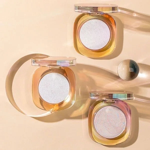 Joocyee Amber Matte Shimmer Powder Blusher Shell Highlights And Brightens Waterproof Contour Bronzers palette