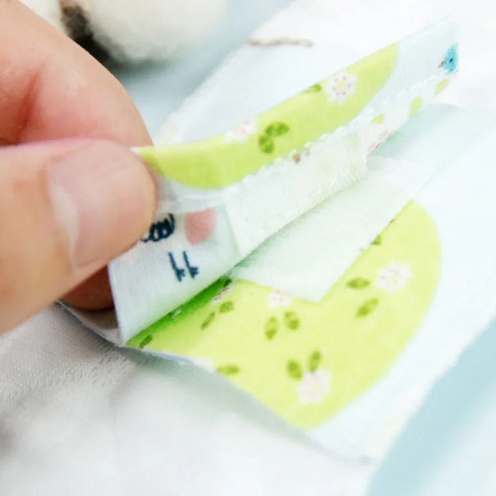 2PCS 19CM Reusable Daily Pads Menstrual Sanitary Pads Waterproof Panty Liner Super Thin 100% Cotton Feminine Hygiene Pads