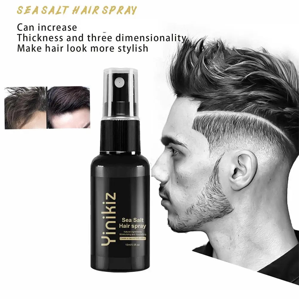 Natural Sea Salt Hair Spray for Men & Women Adds Instant Volume, Texture & Thickness, Light Hold Texturizing Spray (1/2/3/5pcs)