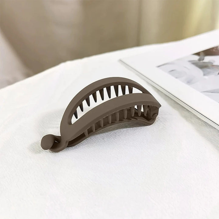 1/4pcs Matte Banana Hair Clips Simple Elegant All-Match Design Versatile Hair Accessories for Daily Casual Special Gatherings