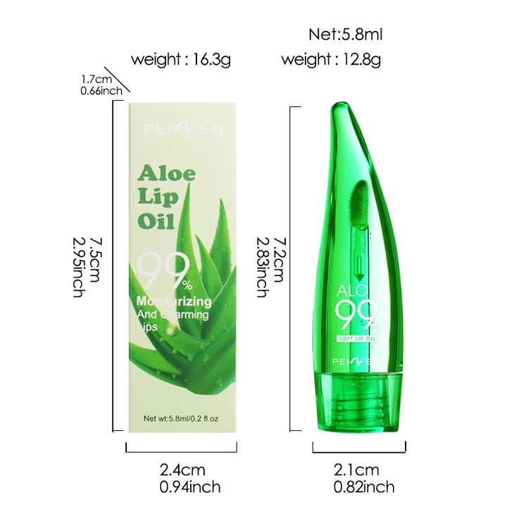 Moisturizing Aloe Vera Warming Lip Balm Is A Gentle, Non - Irritating, Long - Lasting And Easy - To - Apply Lip Care Product