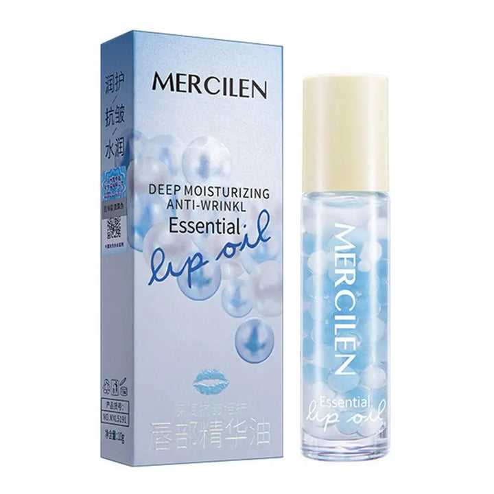 1/2/3PCS Crystal Rolling Ball Lip Oil Moisturizing Hydrating Lip Care Lip Tint Lip Balm, Long Lasting & Nourishing Plumper Lip G