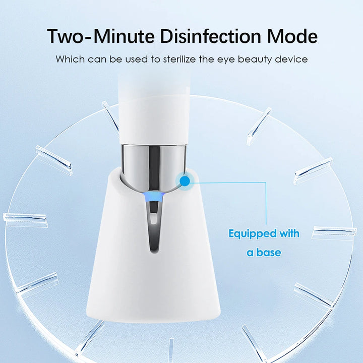IPL Eye Beauty Device Eye Massager for Dry Eyes Reduce Dark Circles and Puffiness Hot Compress Eye Lift Wand Vibration Red Light