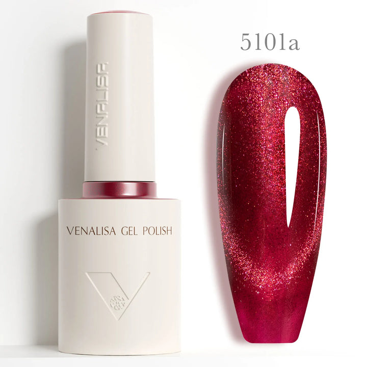 V6 Venalisa 10ml Nail Gel Polish Hema Free TPO Free Ultra Cat Eye Effect Magnet Semi Permanent Soak Off UV LED Varnish Gel Nail