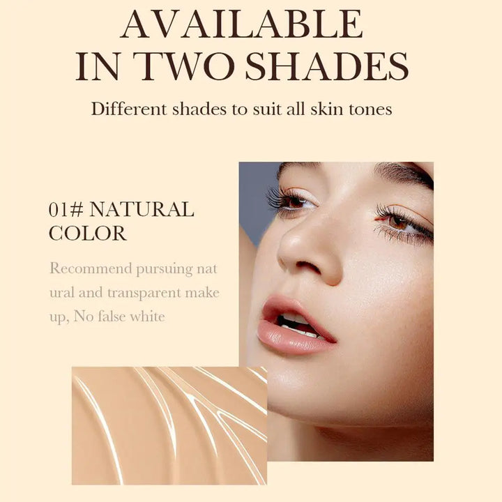 SADOER Gold Snail Sunscreen BB Cream Foundation Concealer Moisturizing Isolation Cream SPF50+PA+++ 40g Facial Moisturizer