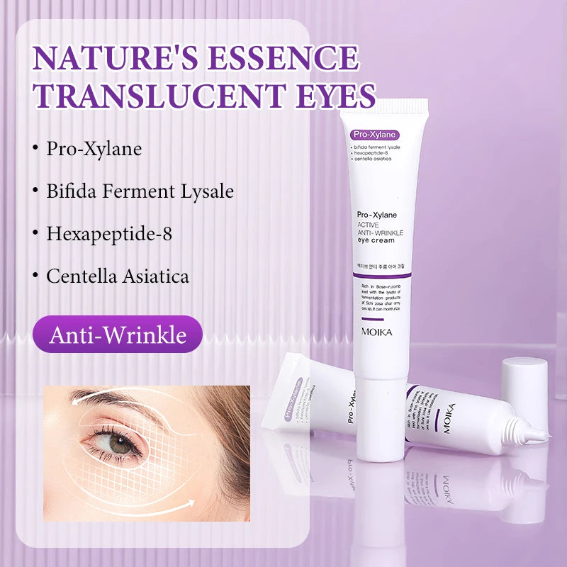 Instant Eye Bag Removal Cream Retinol Anti-Wrinkle Firming Skin Fade Fine Lines Anti Dark Circle Puffiness Brighten Eye skinCare