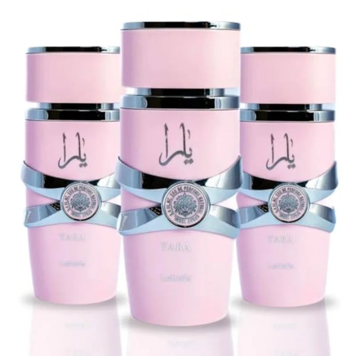 Lattafa Yara Vanilla Gourmand Fruity Floral Eau De Parfum Long-Lasting Fragrance for Women 3.40 Ounce 100 Ml