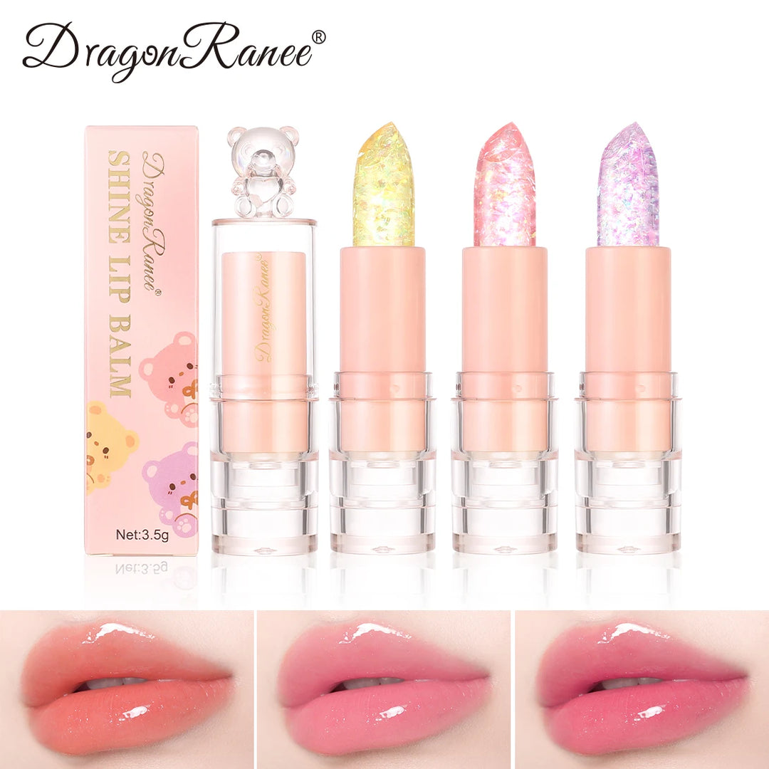 Lipstick That Is Moisturizing, Non-Sticky, Long-Lasting, Hydrating, and Color-Changing with a Fine Shimmer, Waterproof, and Non-Transferable