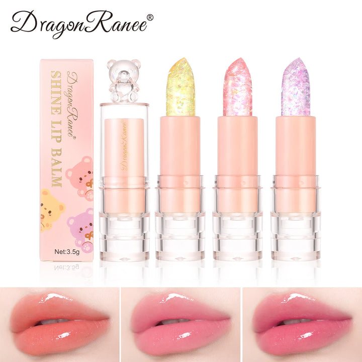 Lipstick That Is Moisturizing, Non-Sticky, Long-Lasting, Hydrating, and Color-Changing with a Fine Shimmer, Waterproof, and Non-Transferable