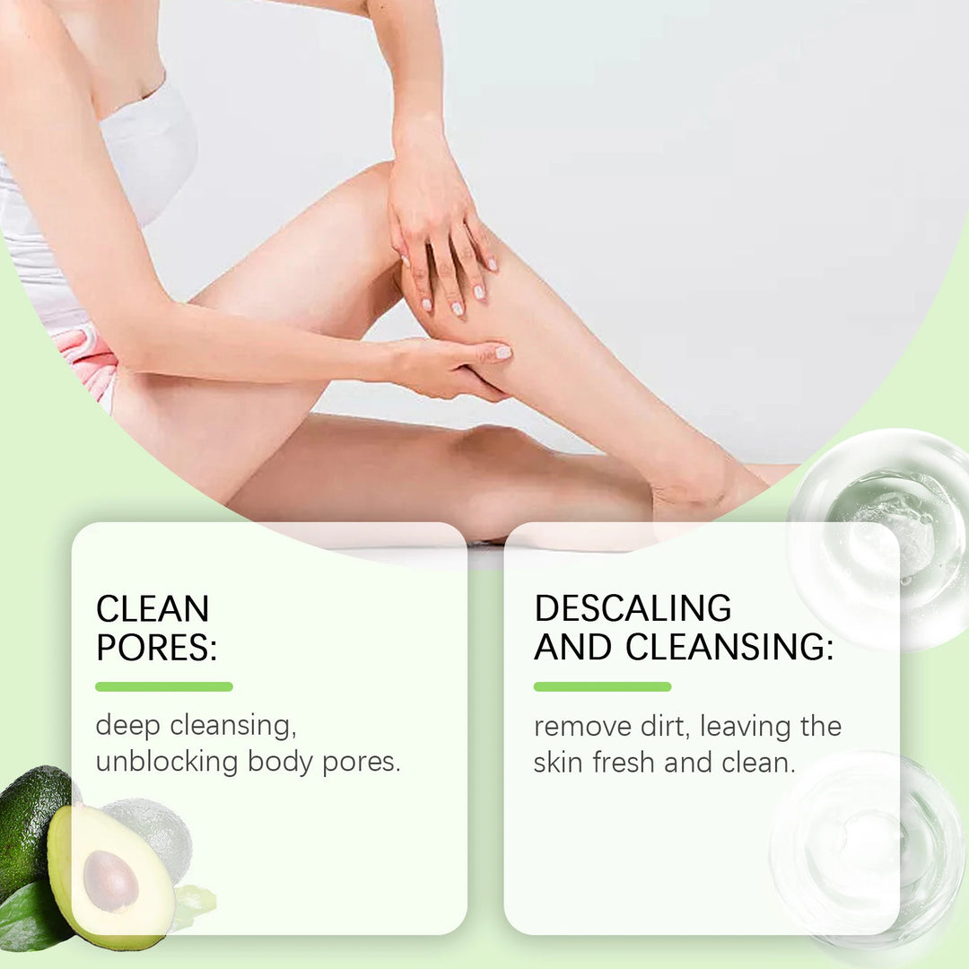 Matcha Body Scrub Gentle Exfoliating Cleansing Pores Effectively Removes Dirt Smooth Skin Nourishing Skin Scrub Nourishing Care