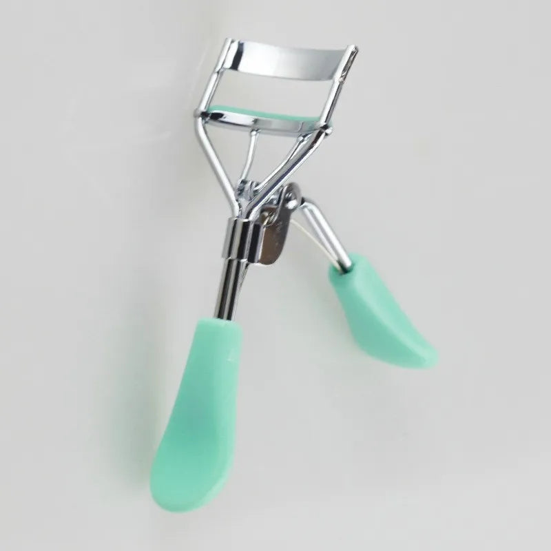Silicone Handle Eyelash Curler Practical Eyelash Curler Wide Angle Curler Suitable Shaping Beginner Portable Eyelash Clip
