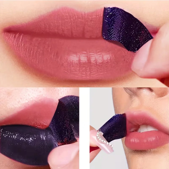 JUJU DREAM Peel Off Lip Stain Set, 3 Colors Long-Lasting Waterproof Pink Lip Tint, Transfer-Proof Non-Stick Cup Lip Makeup