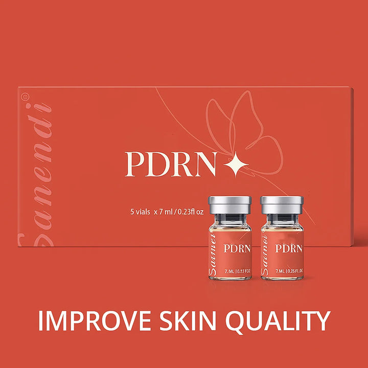 PDRN Salmon Hyaluronic Acid Serum for Facial Dermapen Essence Vitamin C DEEP HYDRATION Firmness Fine Lines Ampoule Skin Care
