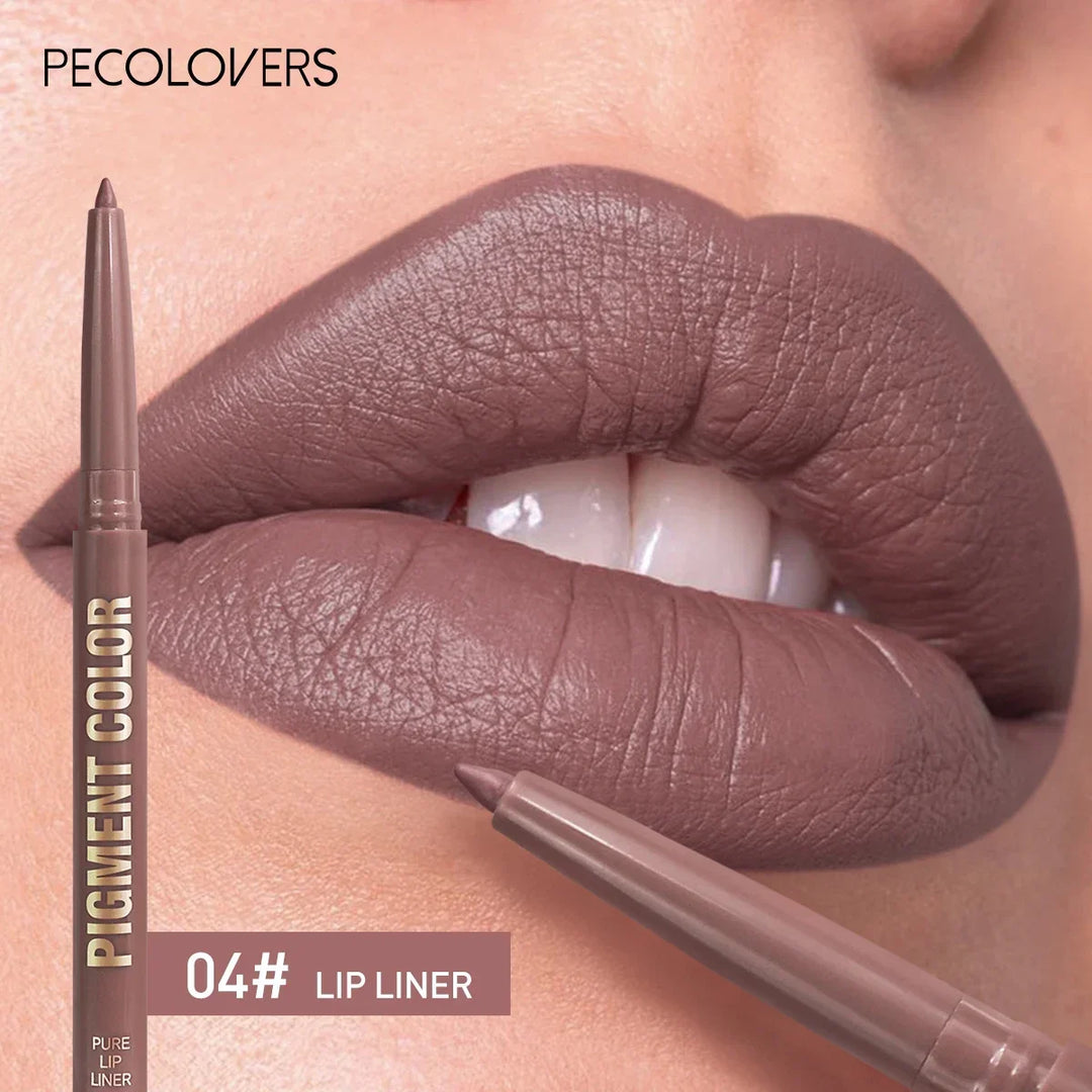 1PC Matte Lip Liner Pen - Long-Lasting, Waterproof, Easy Glide, Moisturizing Suitable for All Skin Types, Lip Makeup