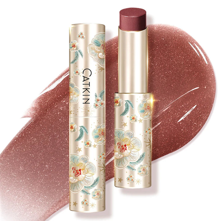 CATKIN GLOSSY LIP BALM Hydrating Lip Balm in 6 Vibrant Colors Moisturize, Protect & Soothe