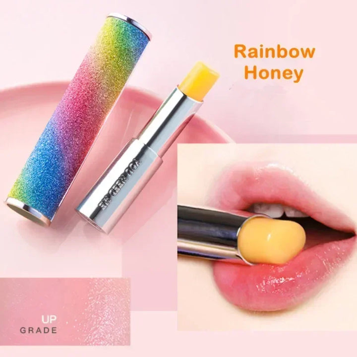 YNM Original Korean Makeup Moisture Lip Balm Cosmetics Honey Natural Lip Gloss Temperature Changed Color Lipstick Long-Lasting