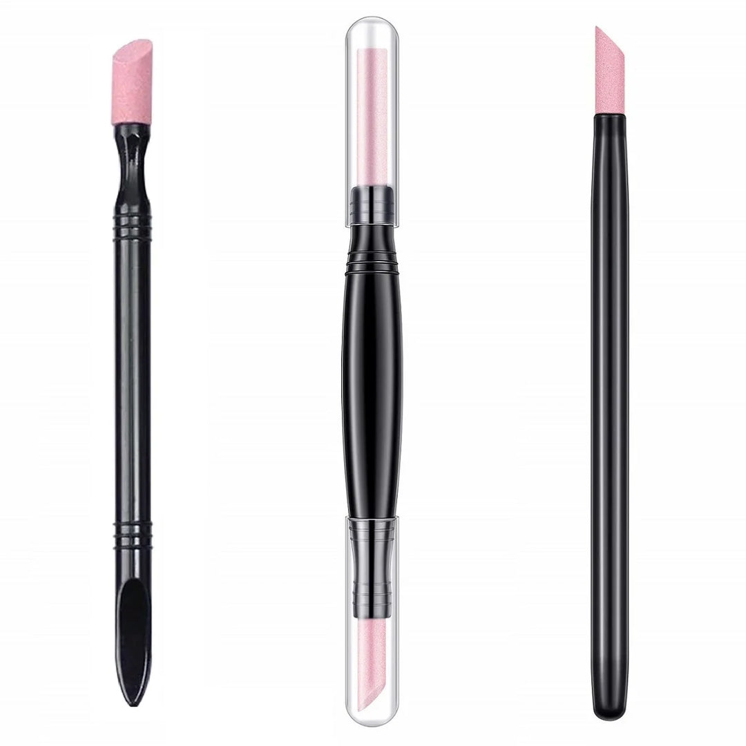 Pumice Stone Nail File Pusher Nails Sanding Sticks Nail Art Pen Cuticle Remover Pushing Dead Skin Trimmer Buffer Manicure Tools