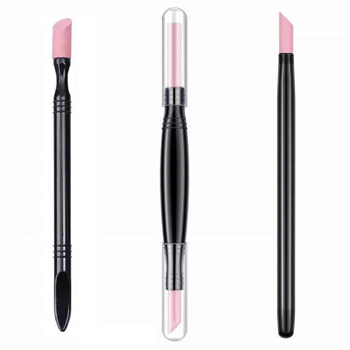 Pumice Stone Nail File Pusher Nails Sanding Sticks Nail Art Pen Cuticle Remover Pushing Dead Skin Trimmer Buffer Manicure Tools