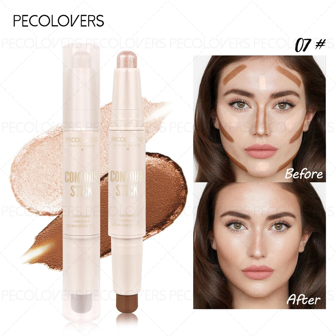 1PC Highlight and Contour Stick, Facial Highlighting, Shaping The Facial Contour, Three-dimensional, Essential Daily Makeup Tool