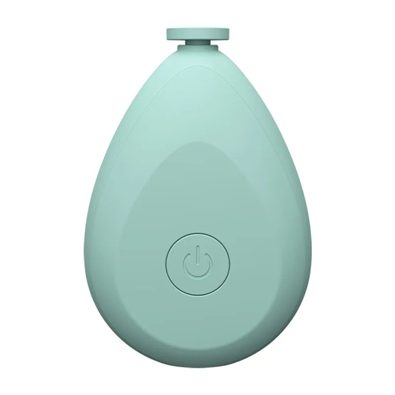 Newborn electric nail file + scissor set, safe round tip, anti-scratch, portable recharge, must.