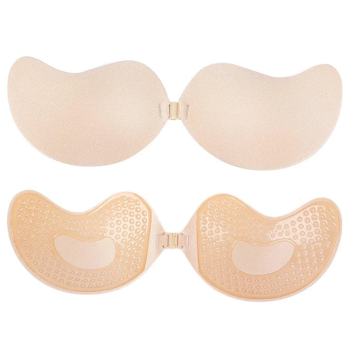Large Size Reusable Nipple Cover Sticker Patch A-D Cup Push Up Bra Adhesive Pasty Strapless Bras Wedding Lingerie Silicone Pads
