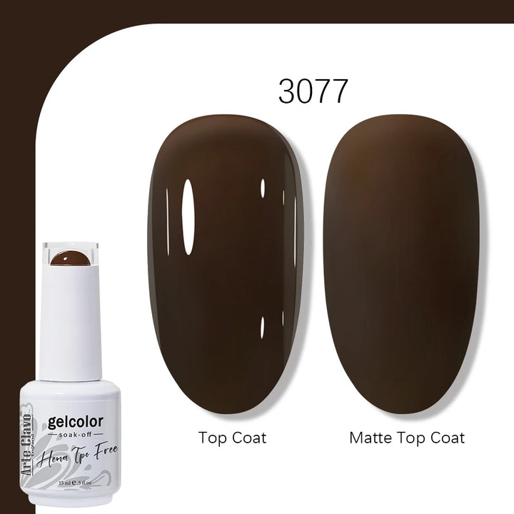 Arte Clavo 15ml HEMA TPO FREE Gel Nail Polish Pink Hybrid Nail Manicure Semi-permanent Enamels Varnish For UV LED Nails Supplies