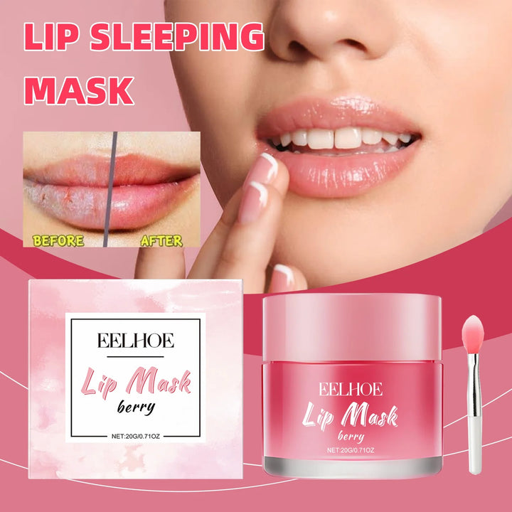 Moisturizing Nourish Sleeping Lip Mask Cleansing Cuticles Repair Hydrated Fade Lip Lines Night Maintenance Care Lip Balm