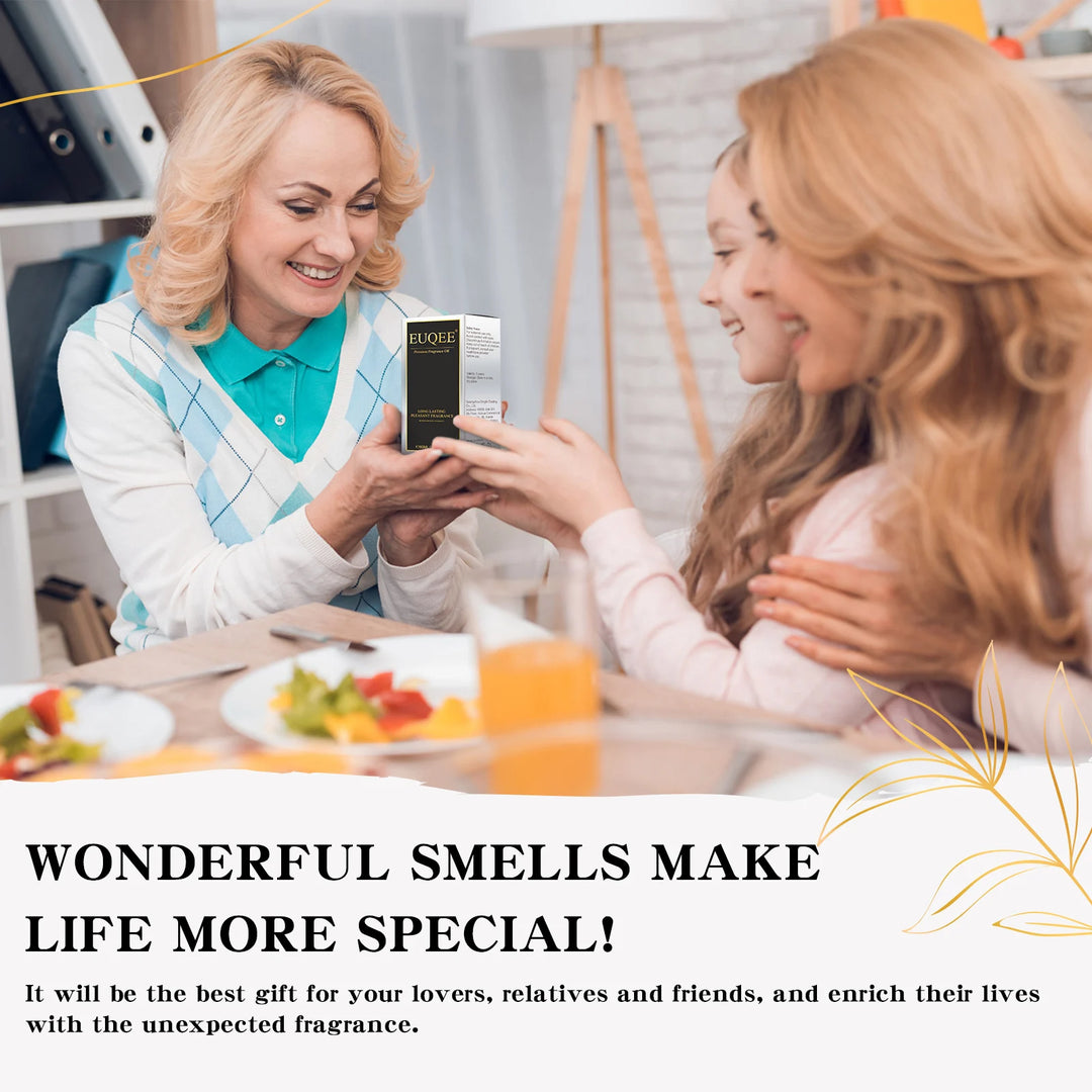 EUQEE 60ml Men's Fragrance Oils with Glass Dropper Leather Dragons Blood Forest Pine Chocolate Aroma Oils For Car Diffusion