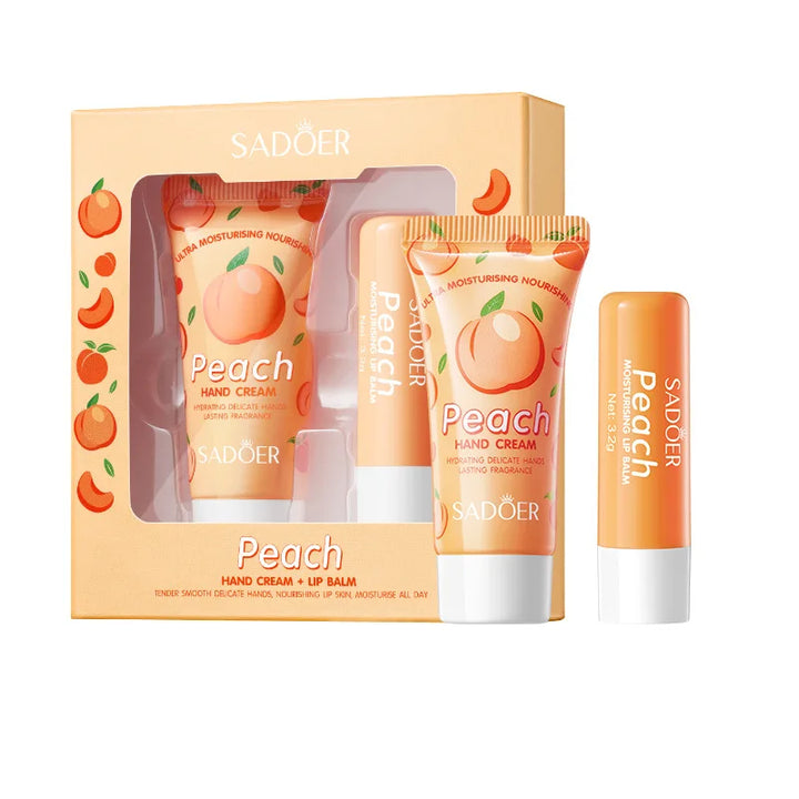 Avocado Nourishing Hand Cream Lip Balm Set Moisturizing Care Deeply nourishing Anti- cracking Anti-peel Skin Care